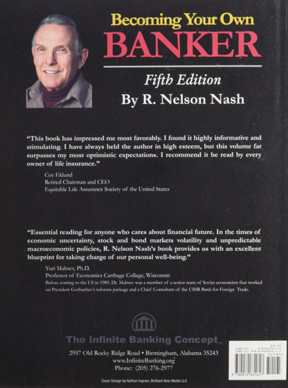 IBC - Becoming Your Own Banker By Nelson R. Nash Paperback – Jan. 1 2009 Edition