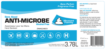 anti-microbe hand sanitizer